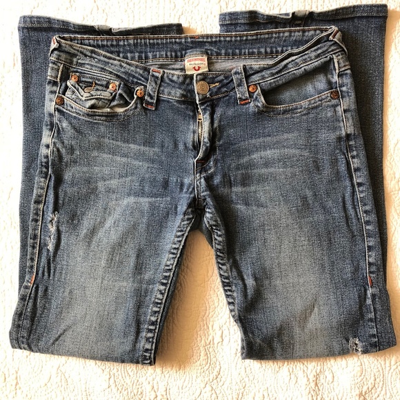 Low Rise Flare Jeans 💕True Religion💕 Joey - Picture 2 of 12